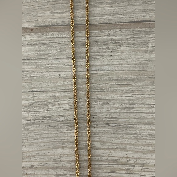 Vintage Estate 14k Yellow Gold Necklace - Picture 5 of 9